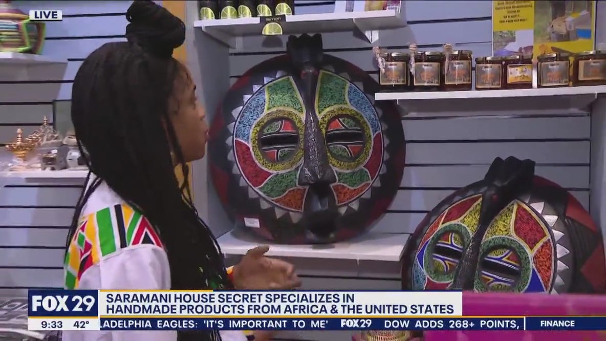 Saramani House Secret specializes in handmade goods, items from across Africa